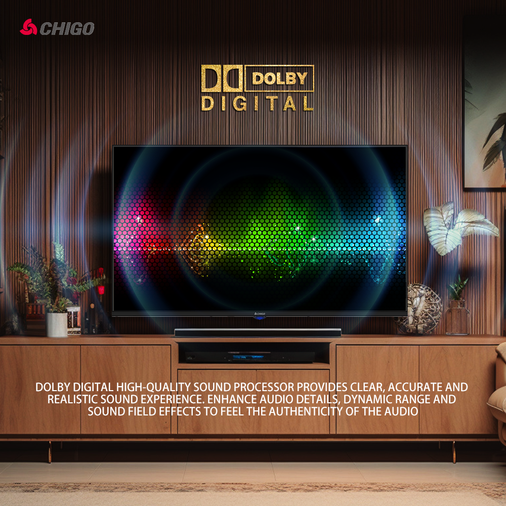 Chigo Frameless 70" QLED 4K TV