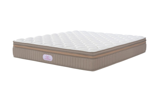 Luxury Pillow Euro-Top Convoluted Airflow Foam & Gel Memory Foam Mattress