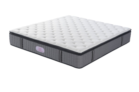 Medium Pillow-Euro Top Convoluted Airflow Foam & Soft Foam Mattress